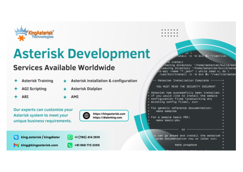 Asterisk Development Services Available Worldwide