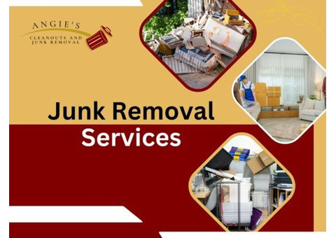 Full Junk Removal Service with Angie’s Cleanouts and Junk Removal