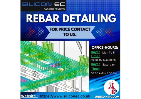 Outstanding quality with 3D Rebar Detailing services