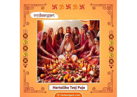 HartalikaTeej Puja: Celebrate the Divine Union of Shiva-Parvati