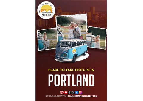 Place to take Picture in Portland - Oregon Sunshine Bus