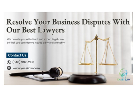 Resolve Your Business Disputes With Our Best Lawyers