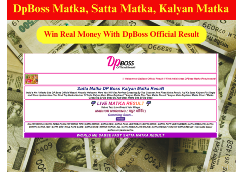 Wining Tips For Satta Matka | Dpboss Matka | Kalyan Matka