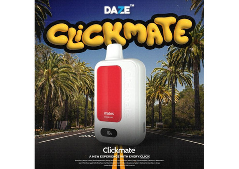 Daze CLICKMATE 5% Disposable Device - 15000 Puffs - 5 Pack