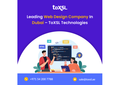 Professional Web Design Company in Dubai | ToXSL Technologies