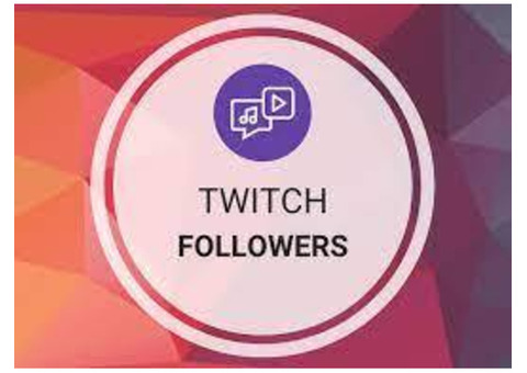 Buy Twitch Followers Online at Cheap Price