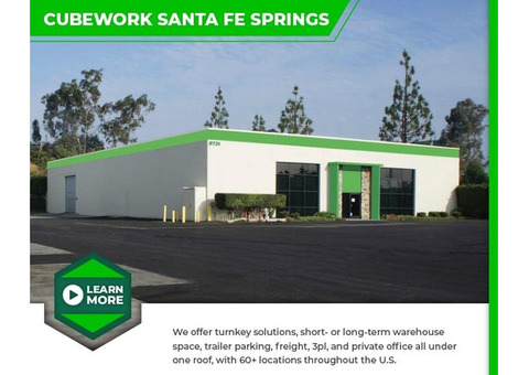 Warehouse and Office Space Available! - Santa Fe Springs, CA