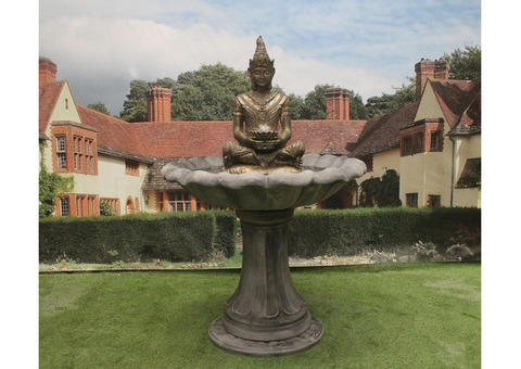 Full-Size Thai Buddha Water Feature for Serenity | Just Fountains UK