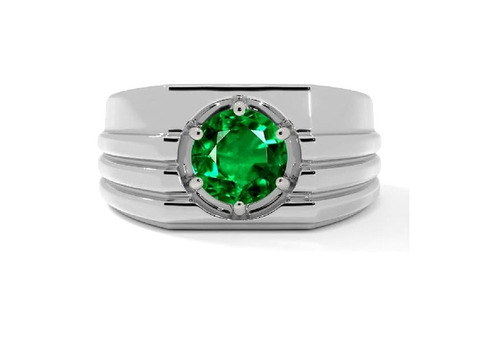 Sale on mens emerald rings.