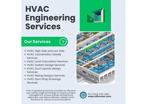 Efficient HVAC Engineering Services by Siliconec in Houston