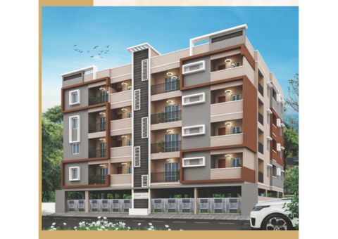 1026 Sq.Ft flat with 2BHK for sale in Hormavu