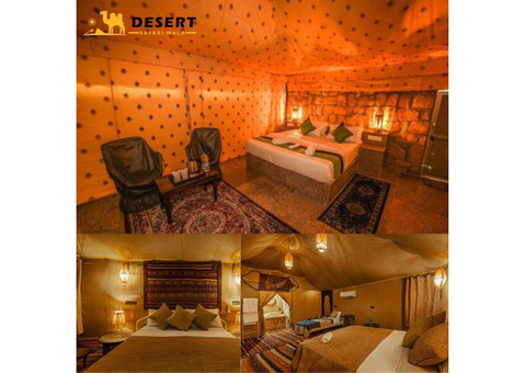 Best Desert Luxury Tents in Sam Sand Dunes Jaisalmer