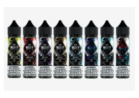 Enjoy the Top-quality of Mighty Vapors 60ml Premium E-juice