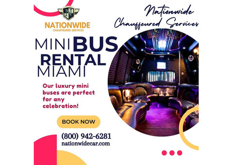 Mini Bus Rental Miami