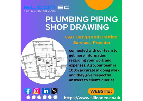 3D Plumbing and Piping Shop Drawings Manchester