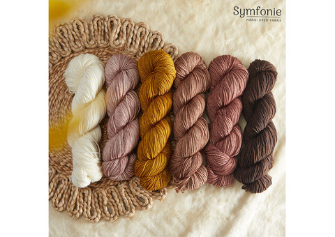 Colorful Yarns - Hand Dyed Symfonie Yarns