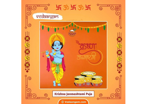 Krishna Janmashtami Puja - Book Pandit