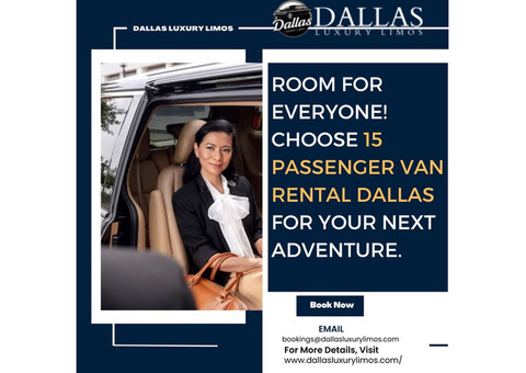 15 Passenger Van Rental Dallas