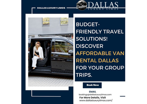 Affordable Van Rental Dallas