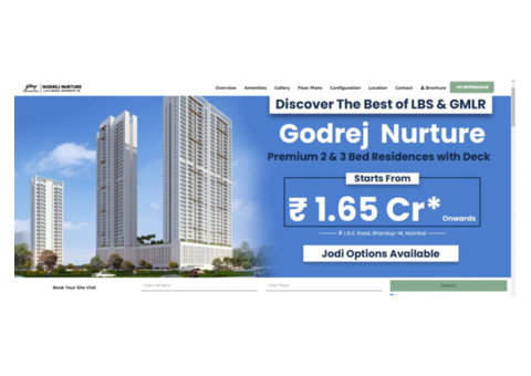 Godrej Nurture Location Map Bhandup West, Mumbai