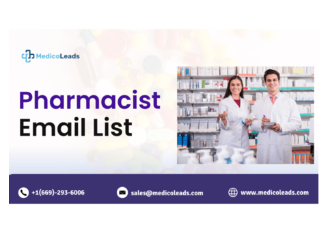 Get Verified Pharmacist Email List for Pharma Product Promotion