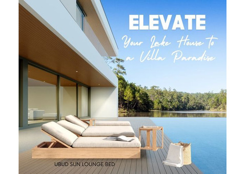 Elevate Your Lake House to a Villa Paradise