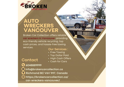 Experts in Auto Wreckers in Vancouver: High-quality Repair and Parts