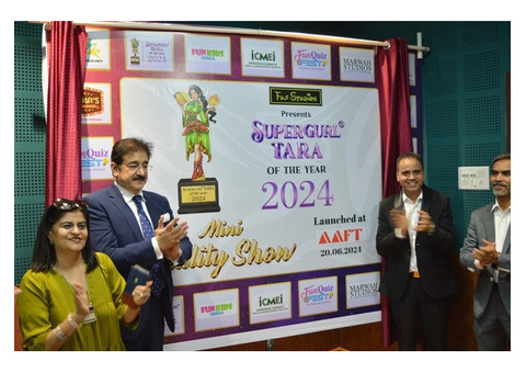 Sandeep Marwah Launches “Supergurl Tara of the Year” Reality Show