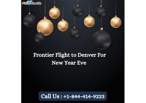 1 (844) 414-9223 Get Advance Frontier Flight to Denver