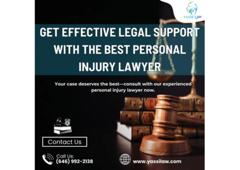 Get Effective Legal Support With The Best Personal Injury Lawyer