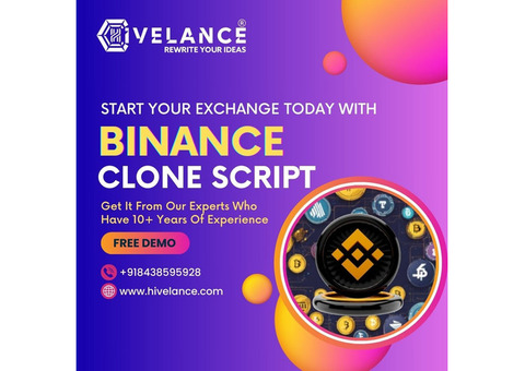 Boost Your Crypto Business With Our Binance Clone Script!