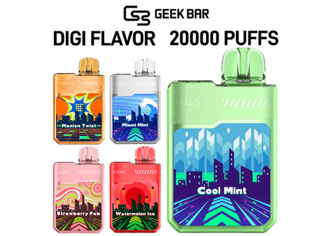 Geek Bar Digiflavor 5% Disposable Device - 20000 Puffs - 5 Pack