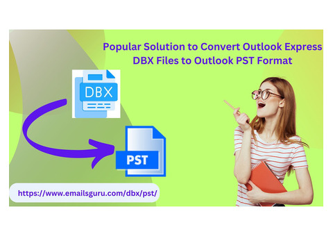 EmailsGuru DBX to PST Converter