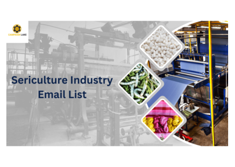 Buy Sericulture Industry Email List – Quality B2B Leads