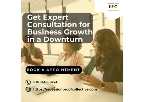 Get Expert Consultation for Business Growth in a Downturn