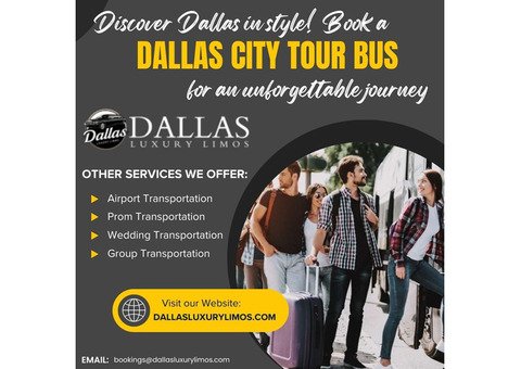 Dallas City Tour Bus