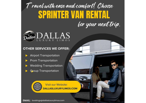 Sprinter Van Rental