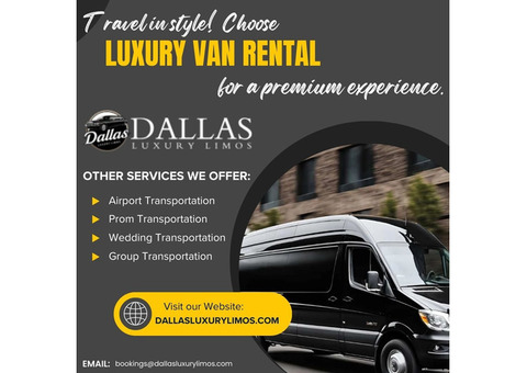 Luxury Van Rental