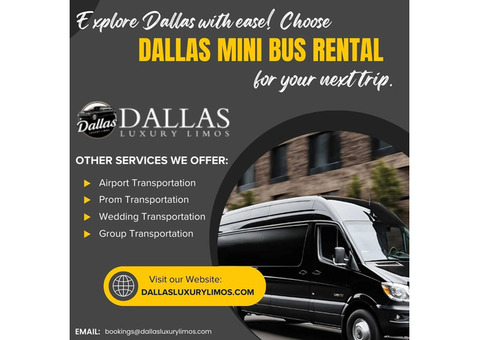 Dallas Mini Bus Rental