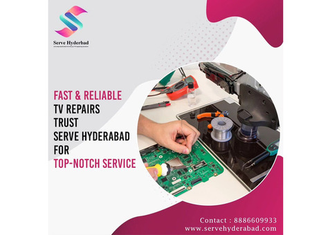 Television Repair Service near me - Servehyderabad