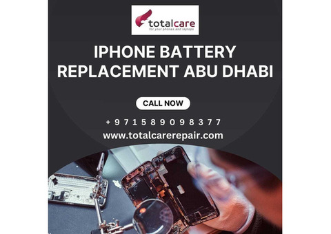 Battery Replacement in Abu Dhabi | Total Care Repair