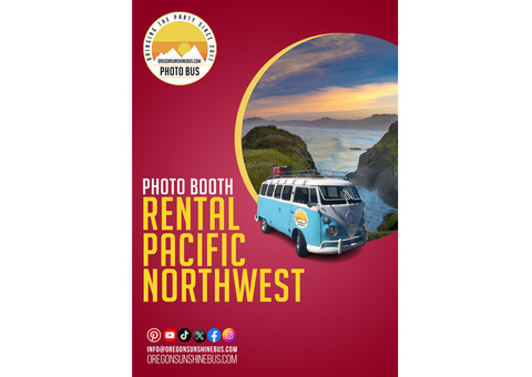 Photo Booth Rental Pacific Northwest - Oregon Sunshine Bus