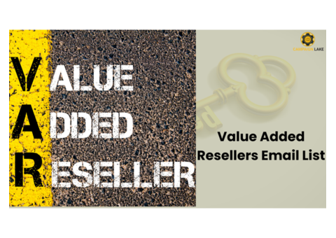 Get the Best Value Added Resellers Email List