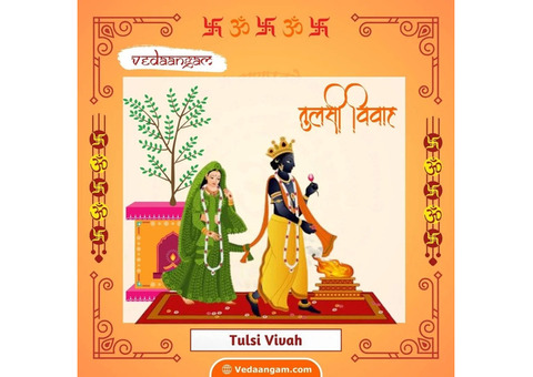 Book Verified Pandits for Tulsi Vivah Puja - Vedaangam