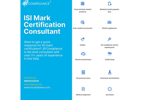 Contact ISI Mark Certification Consultants to Get Certification