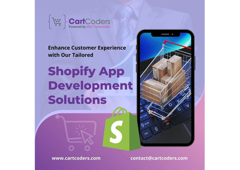 Top-rated Shopify App Development Solutions by CartCoders