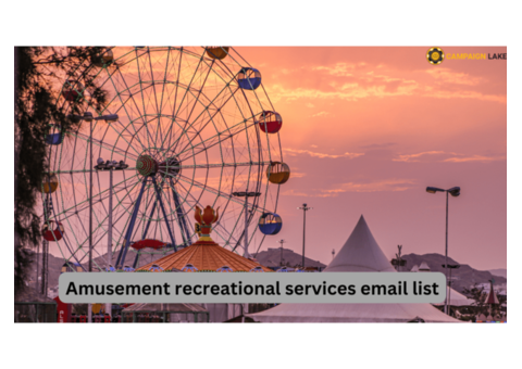 Buy Amusement & Recreational Services Email List Today