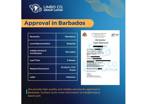 Approval in Barbados