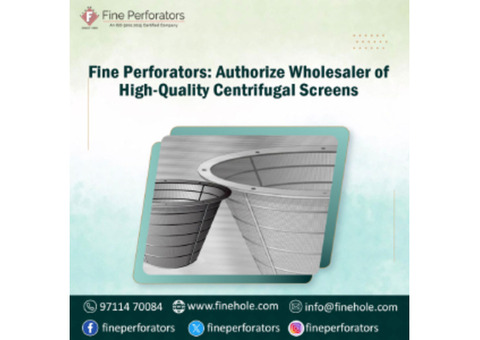 Authorize Wholesaler of High-Quality Centrifugal Screens