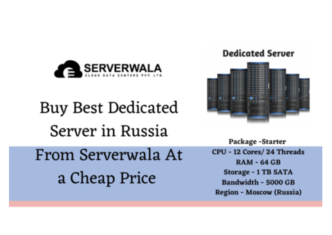 Buy Best Dedicated Server in Russia From Serverwala At a Cheap Price